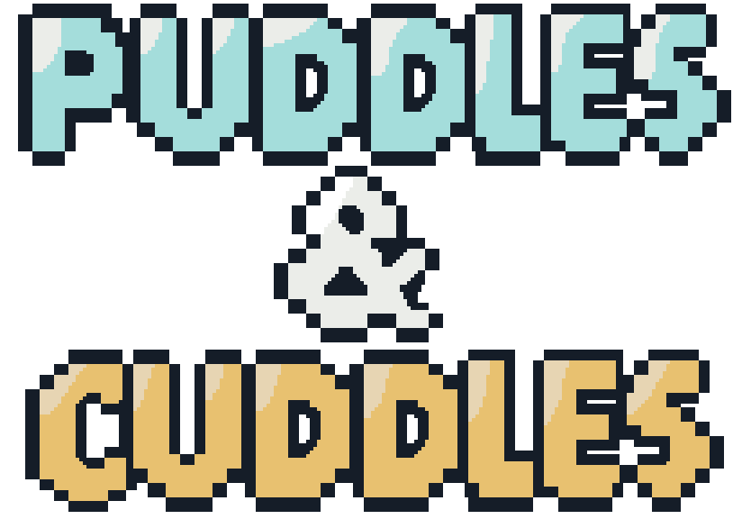 Puddles & Cuddles Game Logo